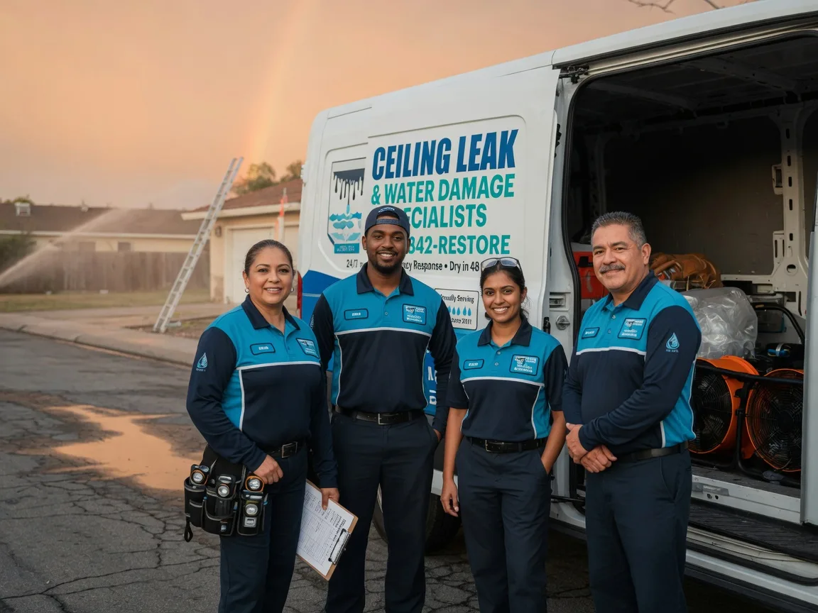Ceiling Leak Cleanup company in Ruffs Dale, PA